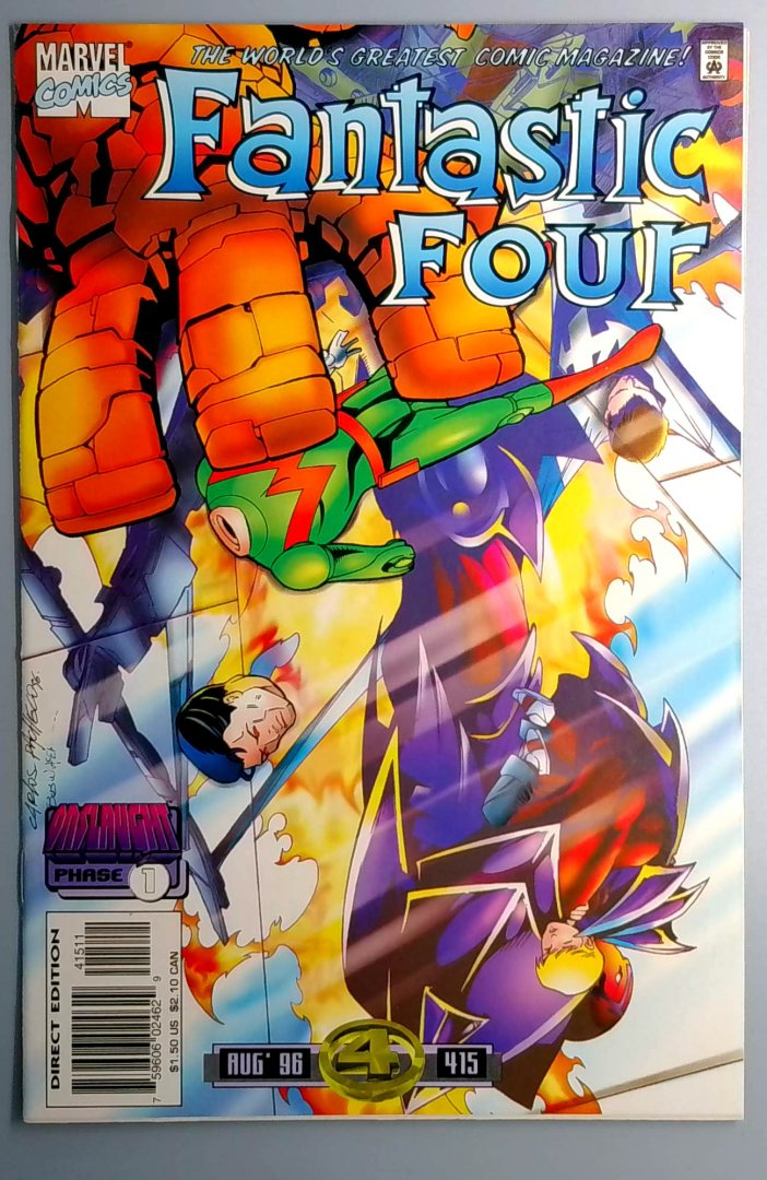 Fantastic Four #415 NM Onslaught, X-Men Appearance Marvel 1996