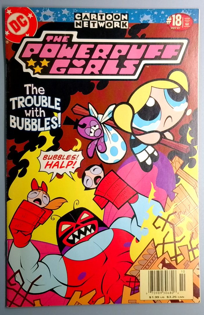 The Powerpuff Girls #18 VF- Cartoon Network - Comic Book