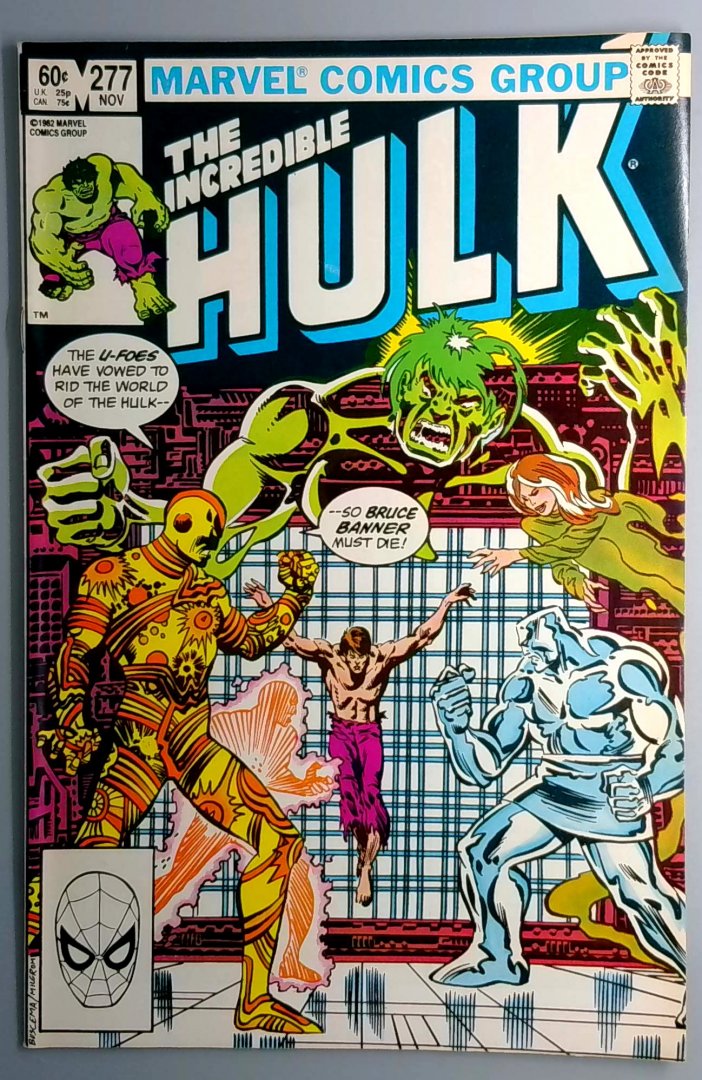 Incredible Hulk #277 Marvel 1982