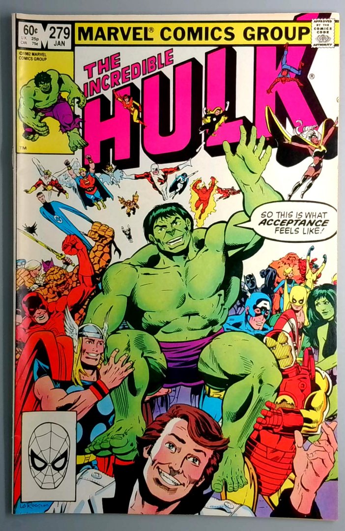 Incredible Hulk #279 Marvel 1982