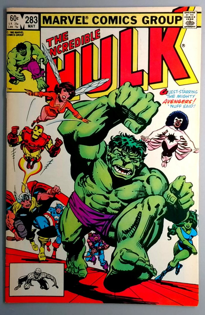 Incredible Hulk #283 She-Hulk Marvel 1983