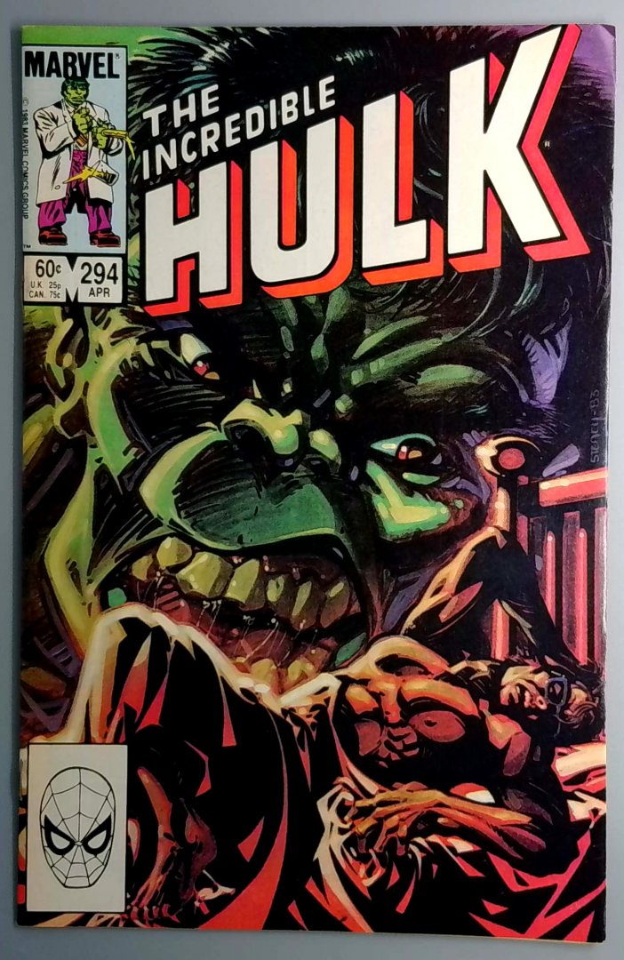 Incredible Hulk #294 Marvel 1984