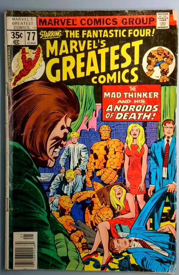 Marvel's Greatest Comics #77 - Marvel - Copper Age