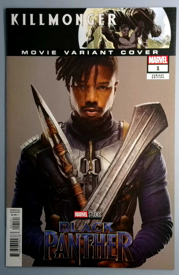 Killmonger #1 NM Movie Photo Variant Michael B Jordan Cover Marvel 2019