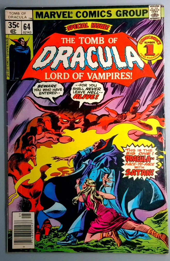 Tomb of Dracula #64 Marvel 1978