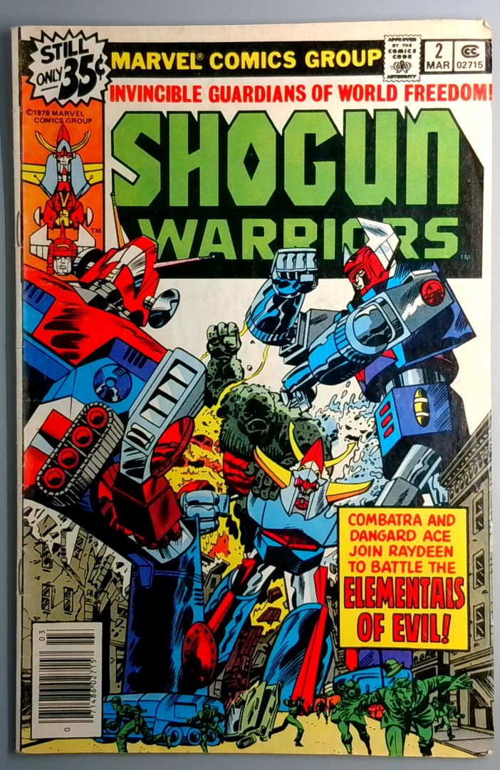 Shogun Warriors #2 Marvel 1979
