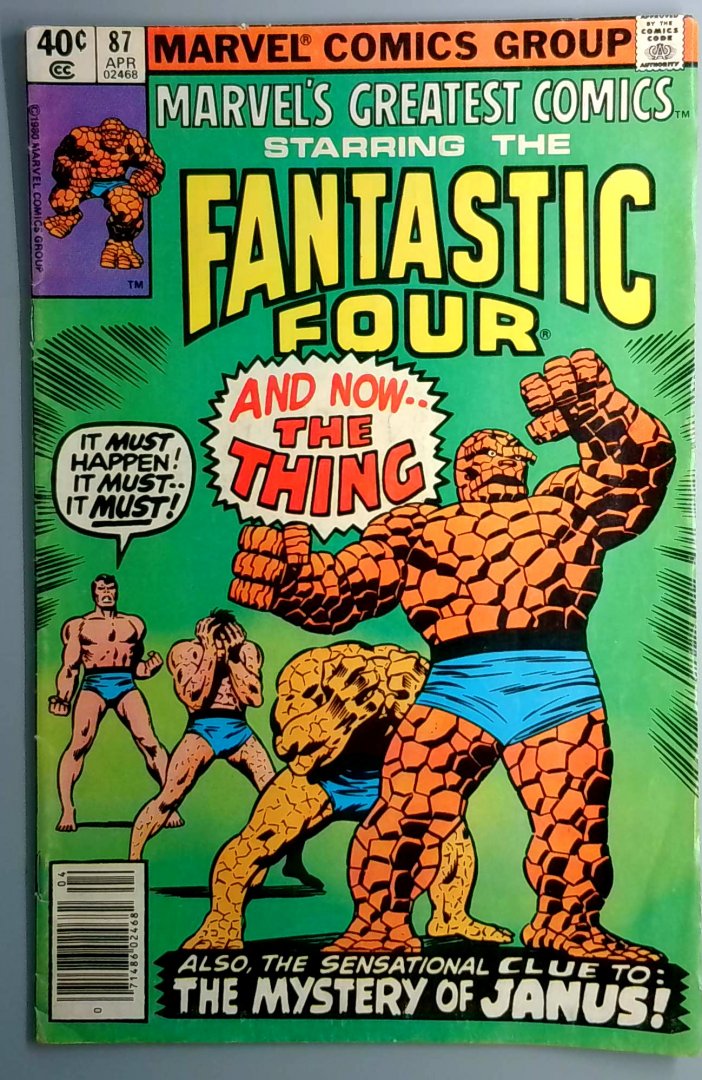 Marvels Greatest Comics #87 Direct Edition Marvel 1980