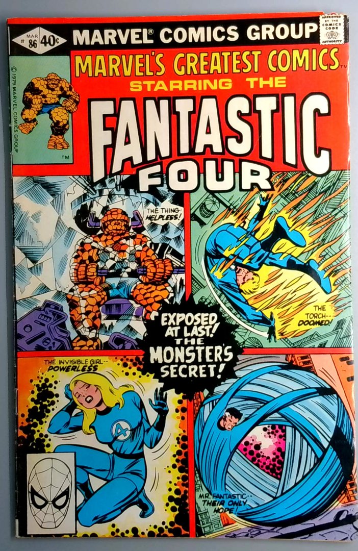 Marvels Greatest Comics #86 Direct Edition Marvel 1980