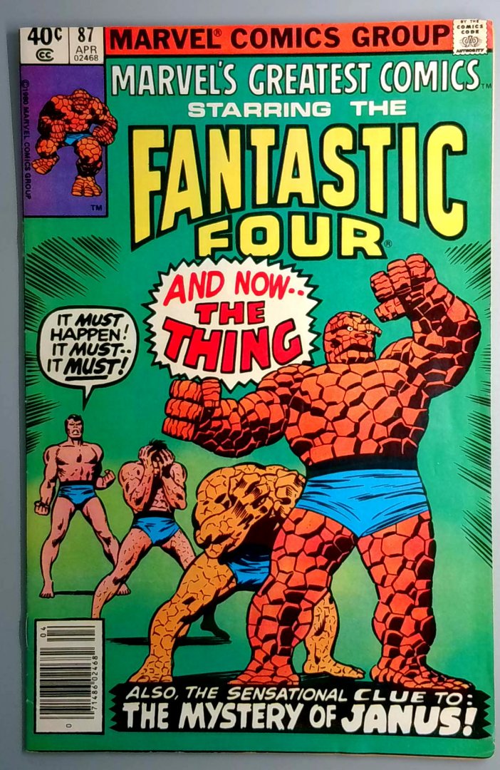 Marvels Greatest Comics #87 Direct Edition Marvel 1980