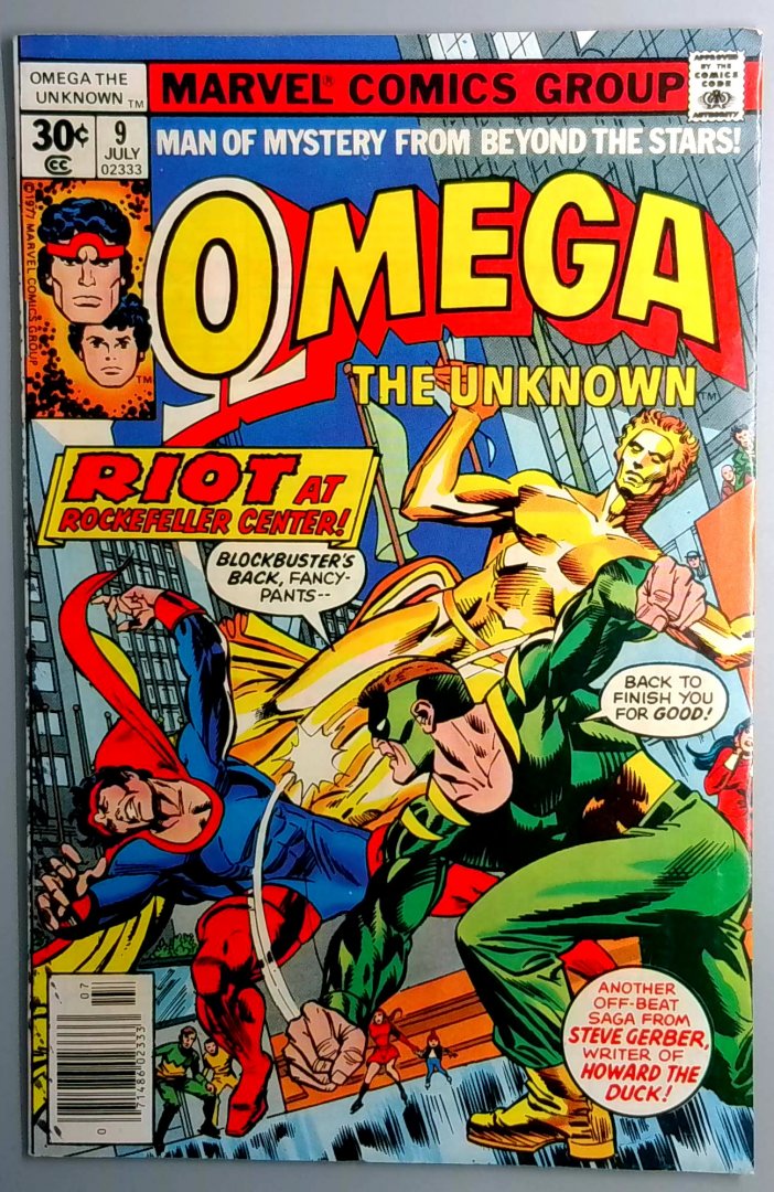 Omega the Unknown #9 NM- Marvel 1977