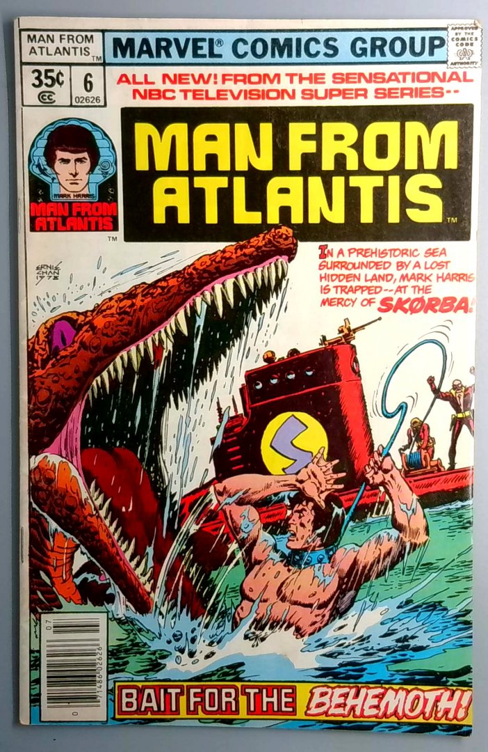 Man from Atlantis #6 - Marvel - Bronze Age