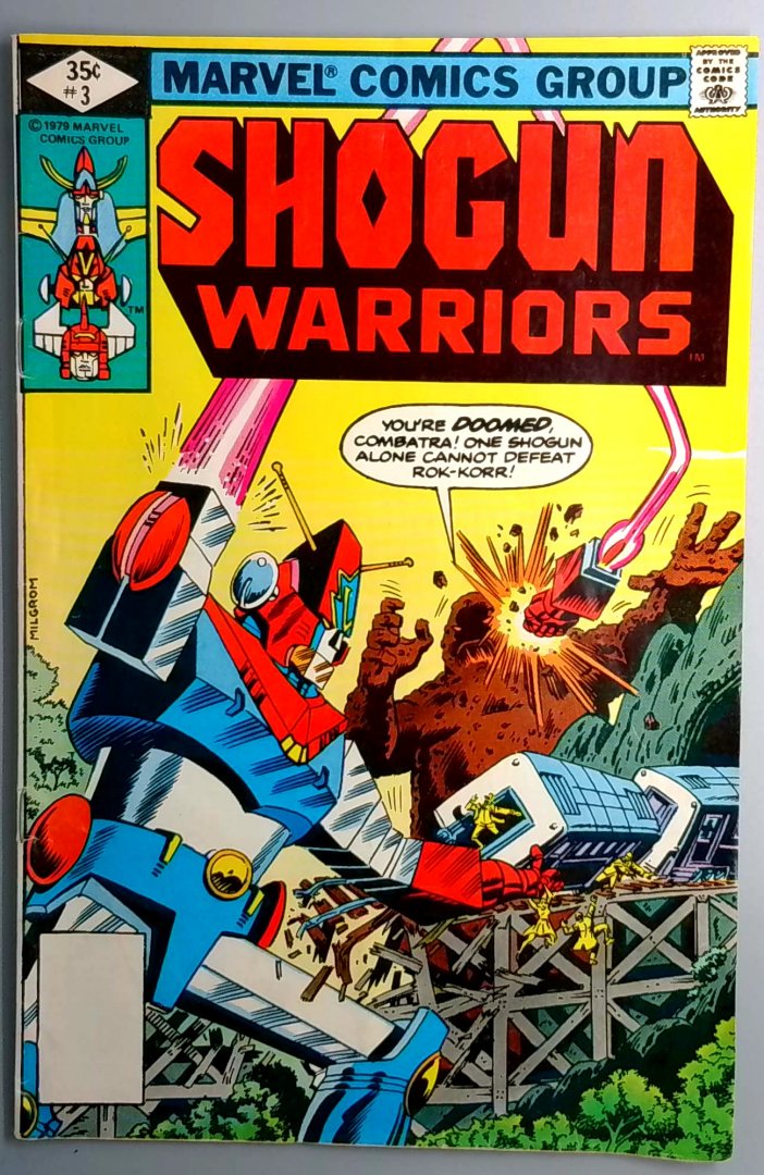 Shogun Warriors #3 Whitman Newsstand Edition Marvel 1979