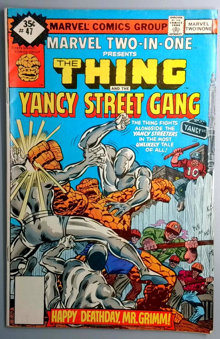 Marvel Two-In-One #47 Marvel 1979