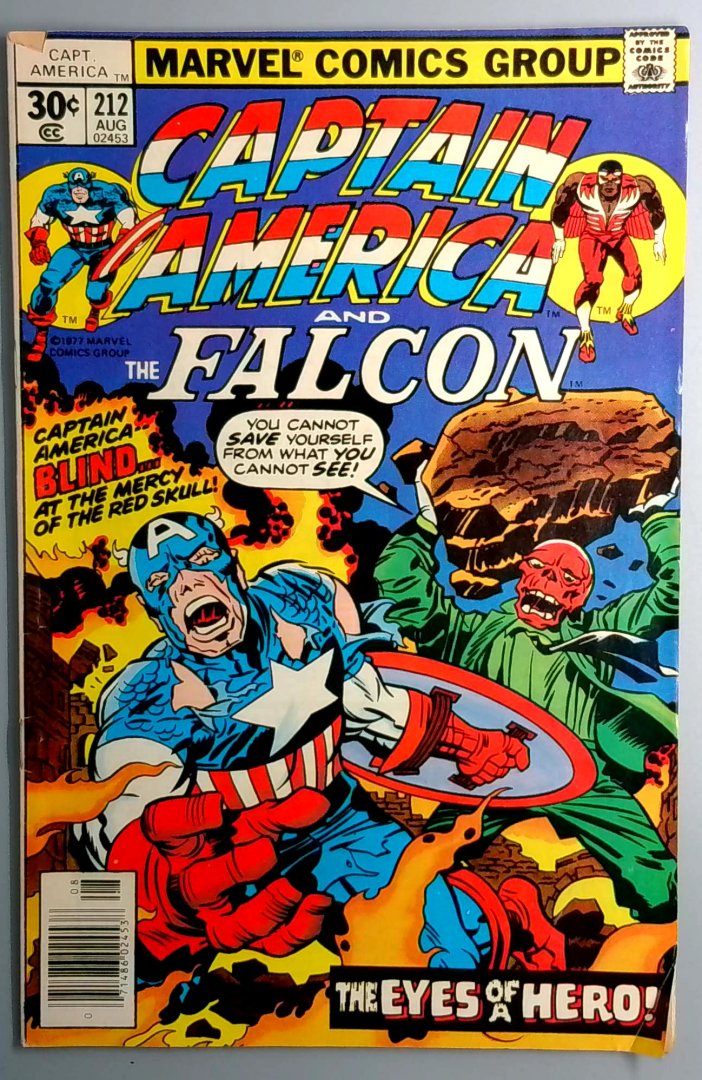 Captain America #212 Marvel 1977