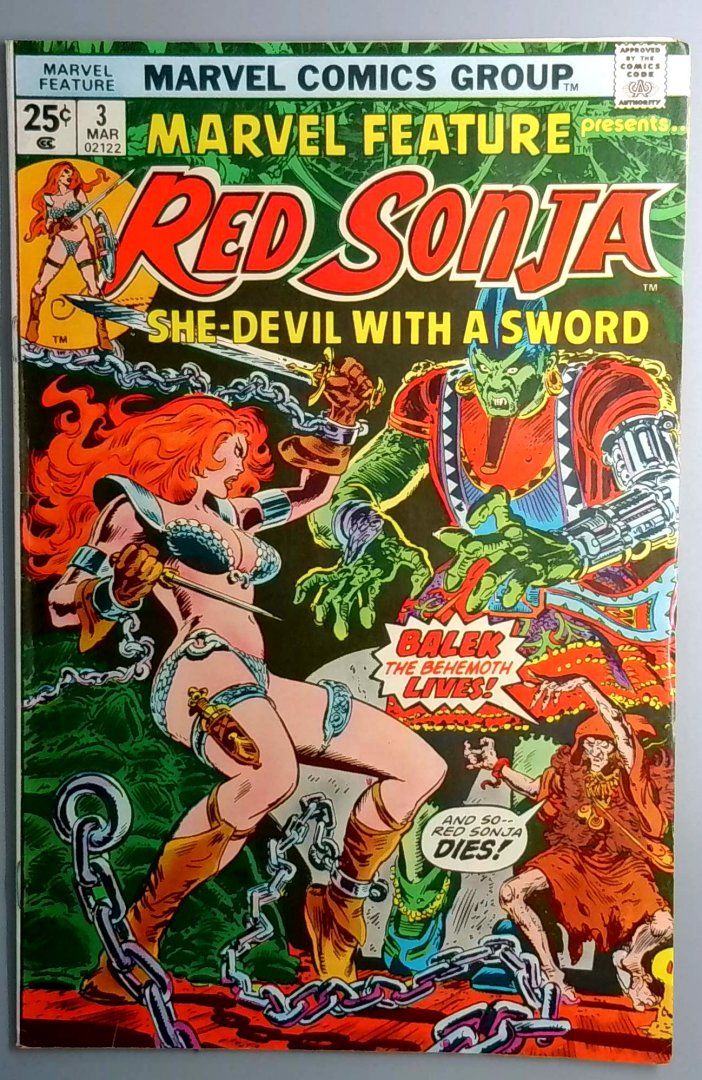 Marvel Feature #3 FN/VF MARVEL