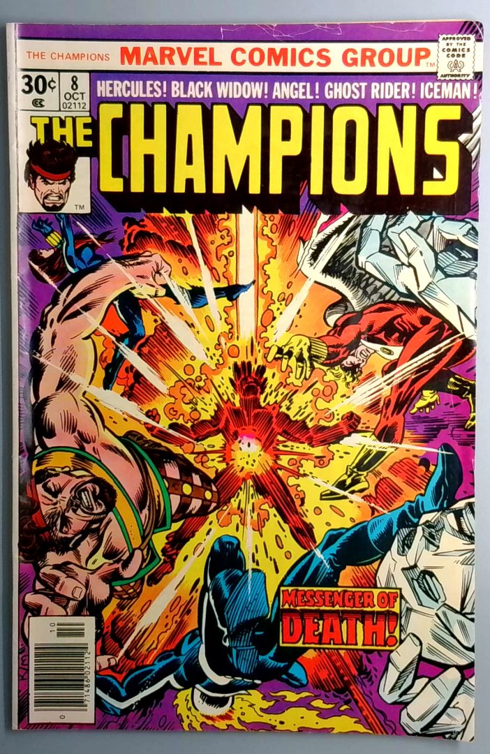 Champions #8 Titanium Man Marvel 1976
