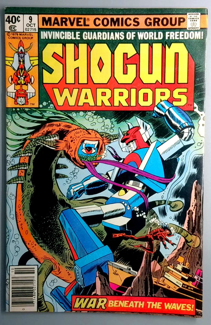 Shogun Warriors #9 FN+ Marvel 1979