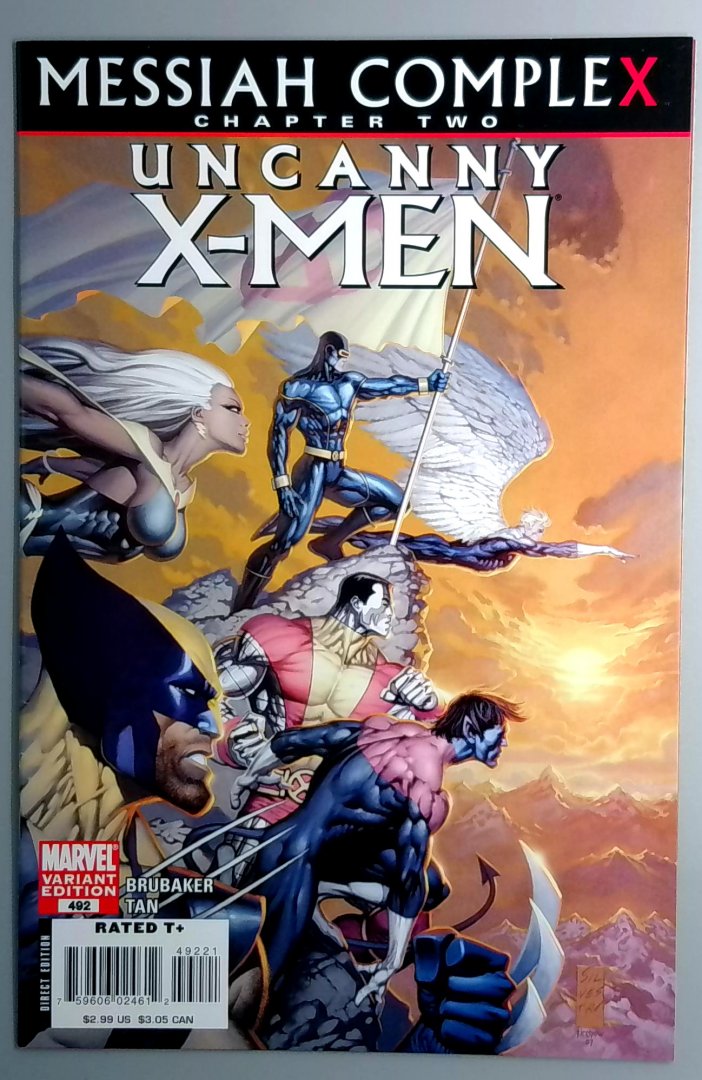 Uncanny X-Men #492 NM VARIANT Marvel 2008