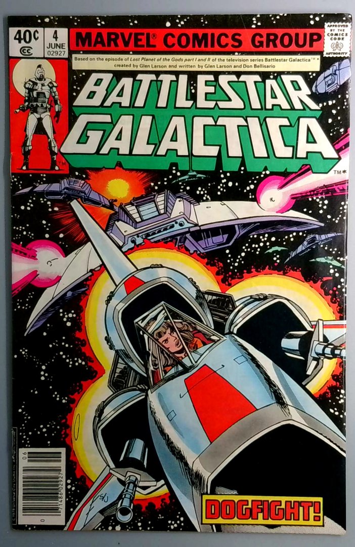 Battlestar Galactica #4 - Marvel - Copper Age