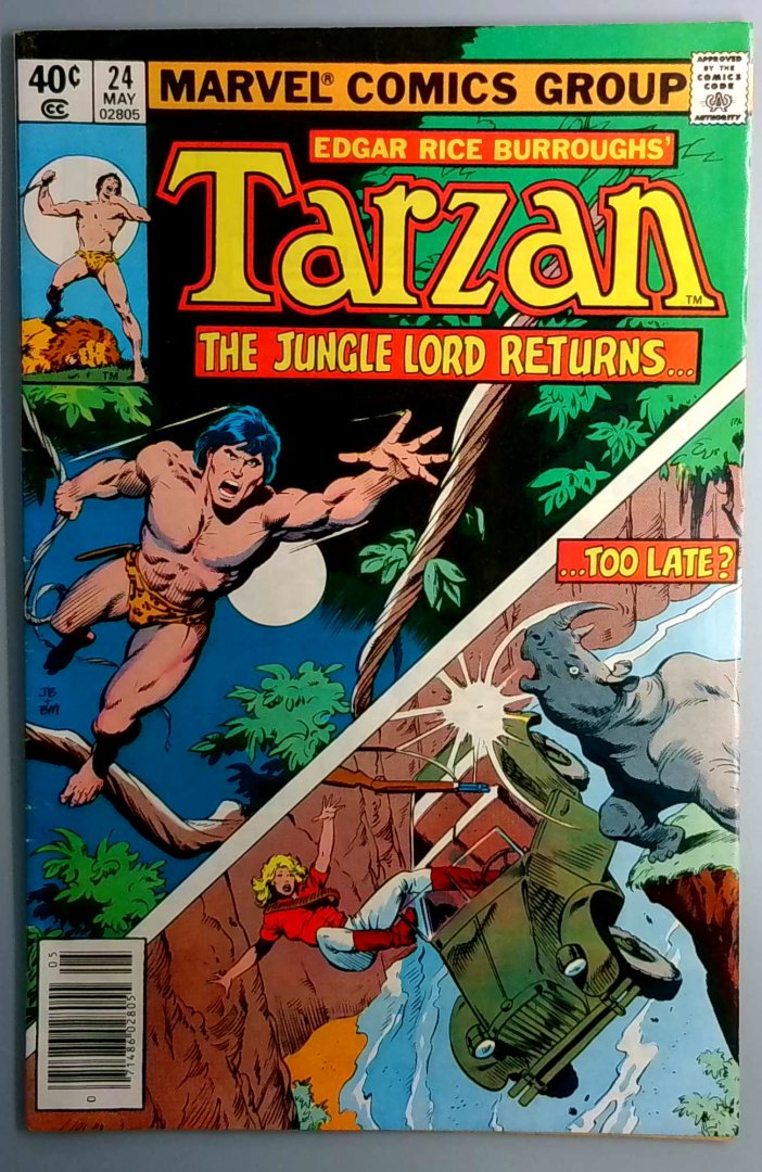 Tarzan #24 - Marvel - Copper Age