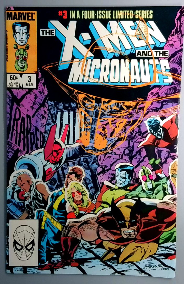 X-Men and the Micronauts #3 VF+ MARVEL