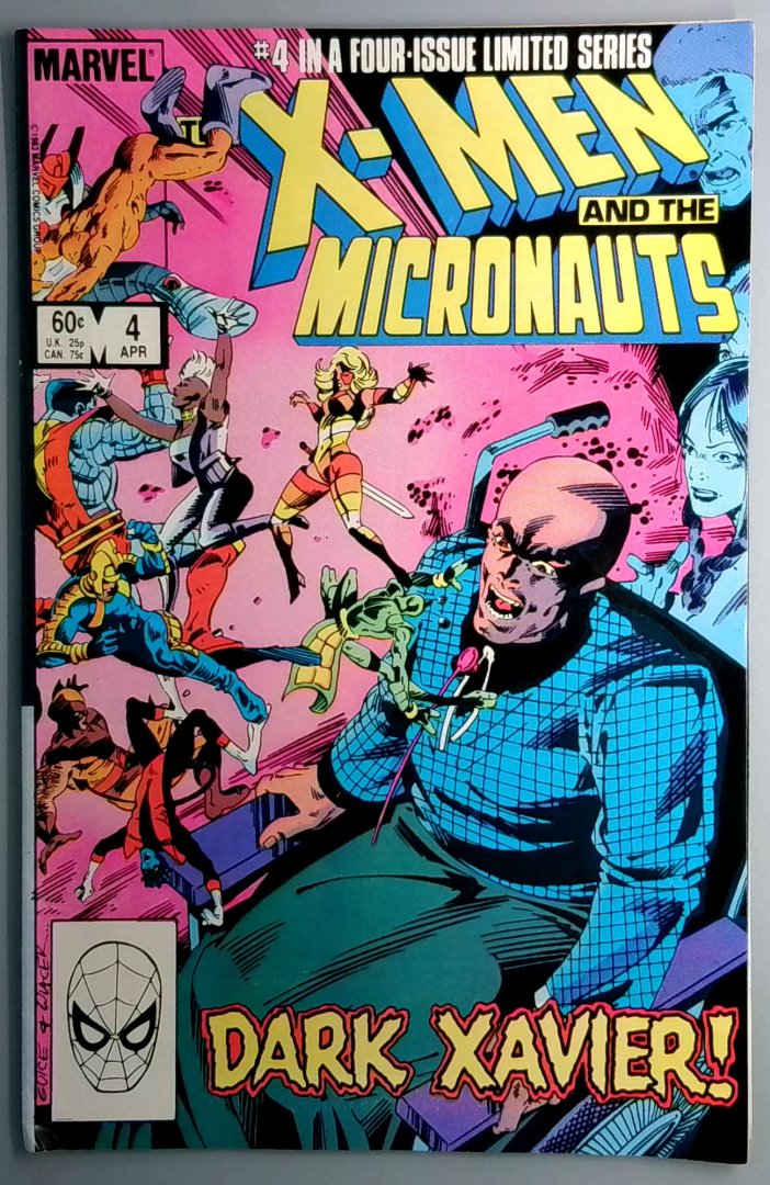 X-Men and the Micronauts #4 VF- MARVEL