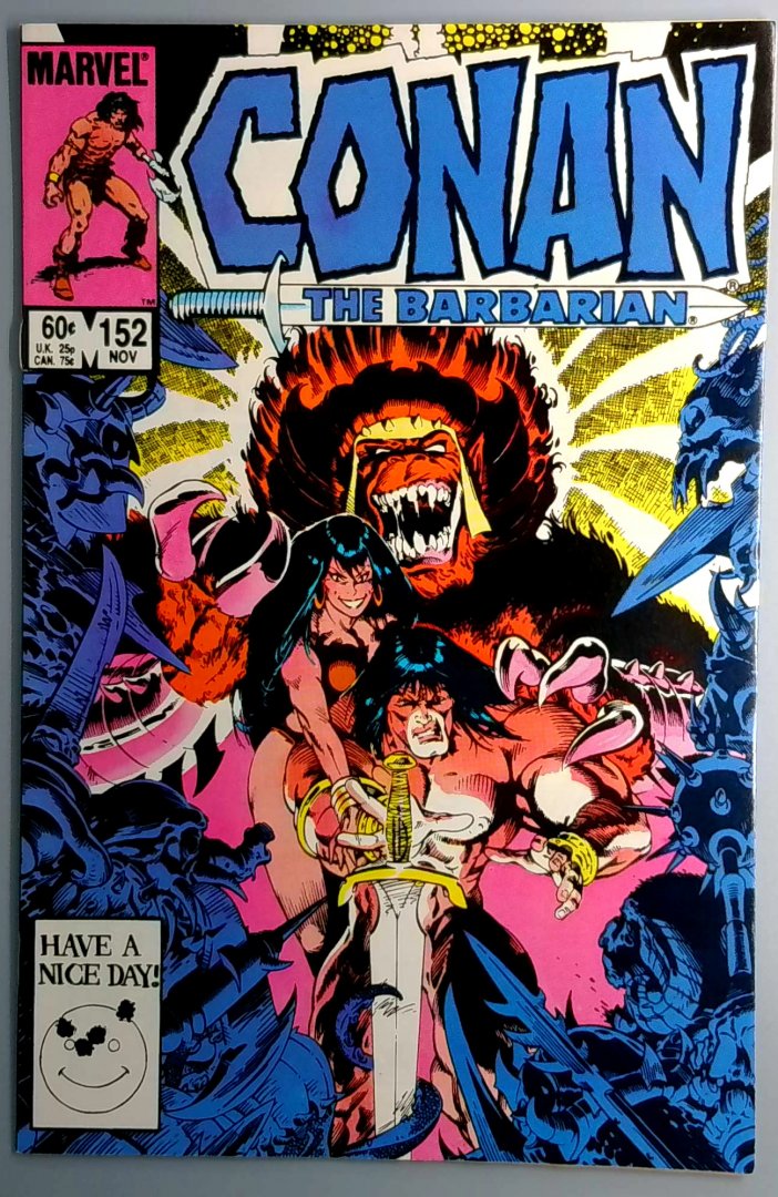 Conan the Barbarian #152 VF Marvel 1983
