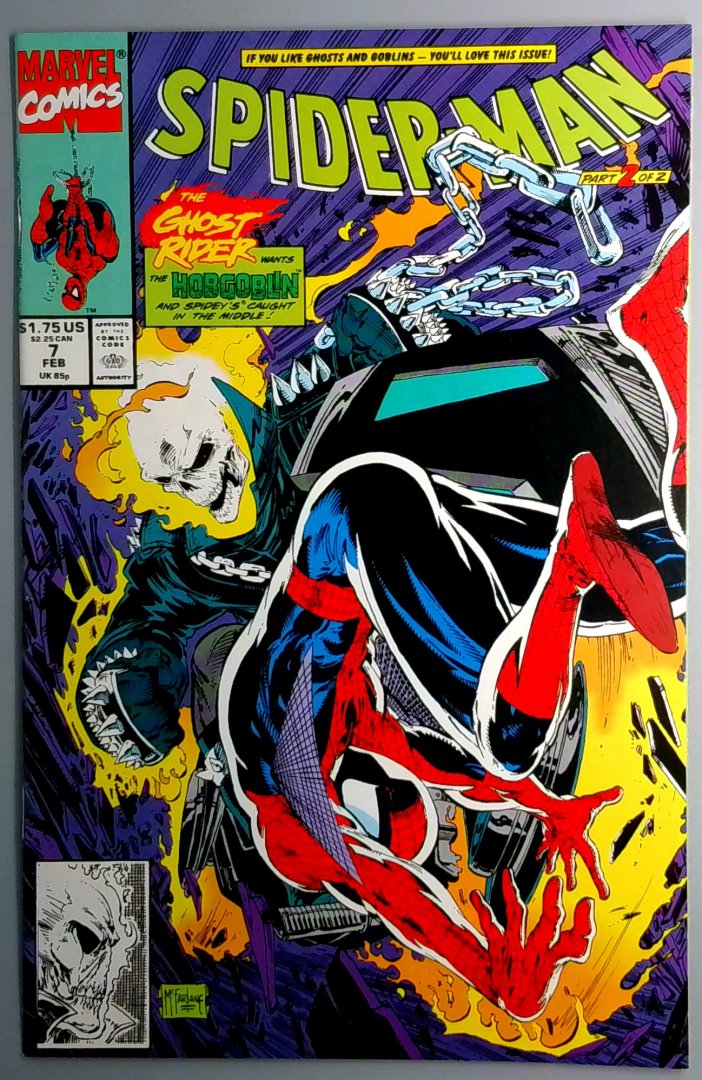 Spider-Man #7 VF/NM Marvel 1991
