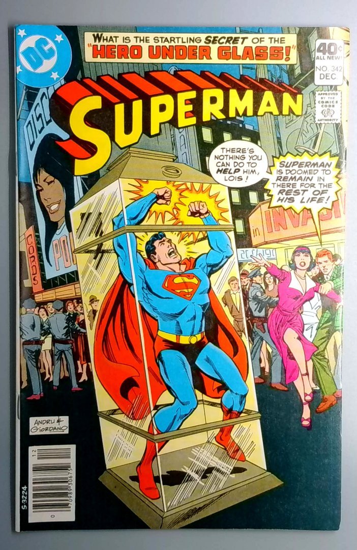 Superman #342 NM DC Comics 1980