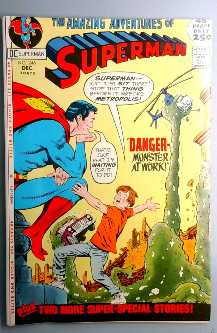 Superman #246 VF/NM 1st S.t.a.r. Labs DC 1971