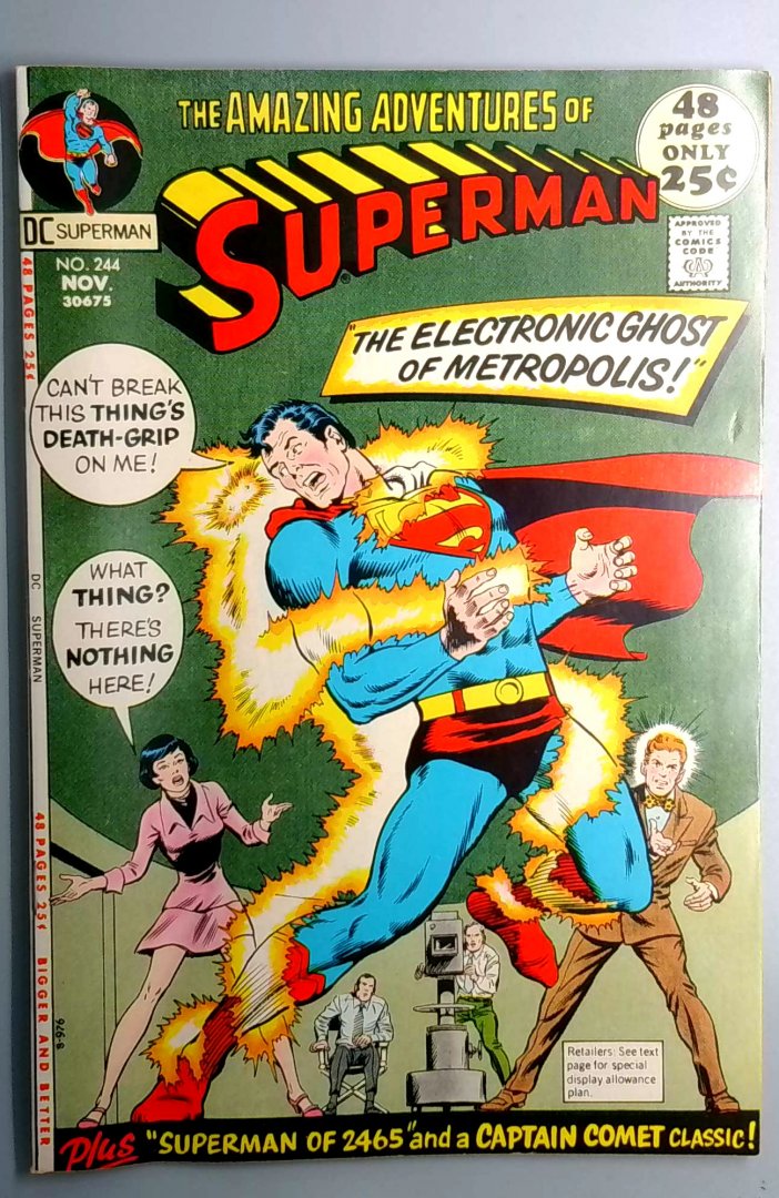 Superman #244 VF/NM DC 1971
