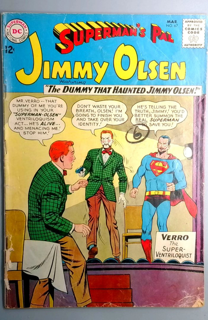 Supermans Pal Jimmy Olsen #67 VG- DC 1963
