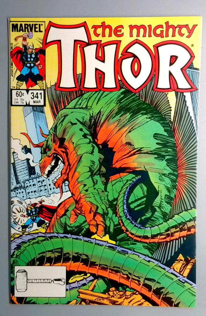 Thor #341 NM- Marvel 1984