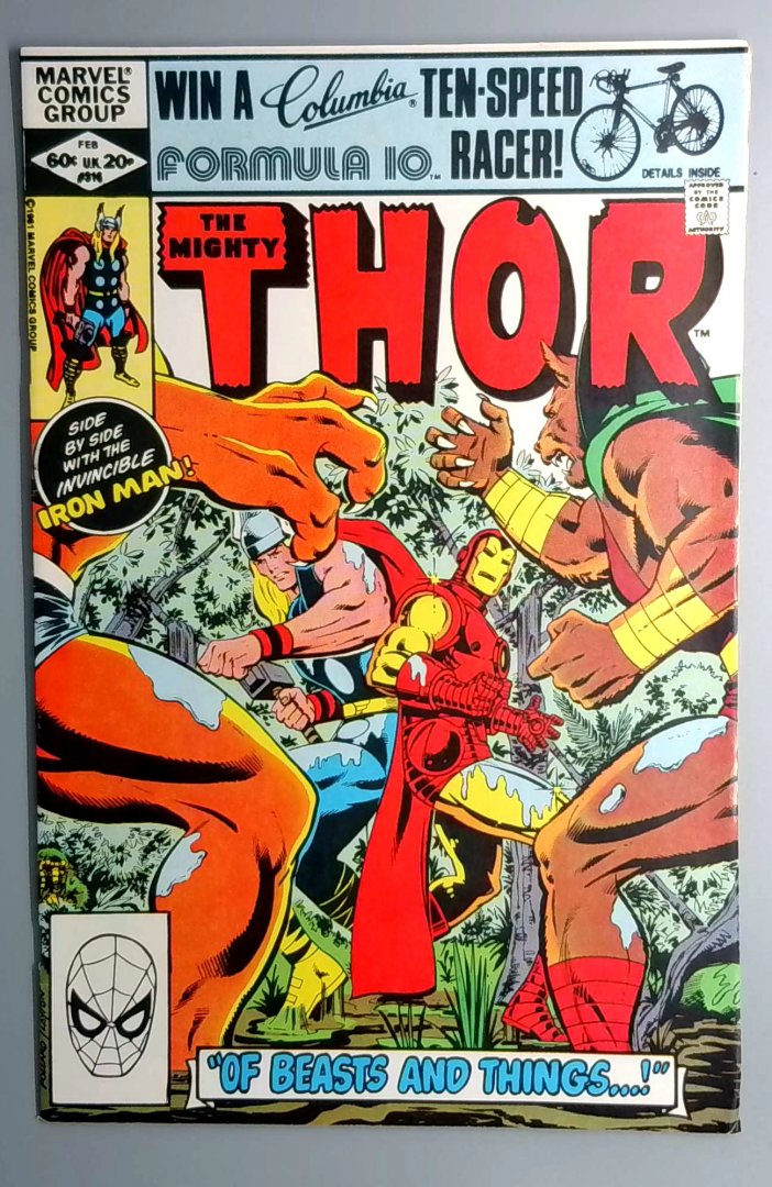 Thor #316 VF Marvel 1982