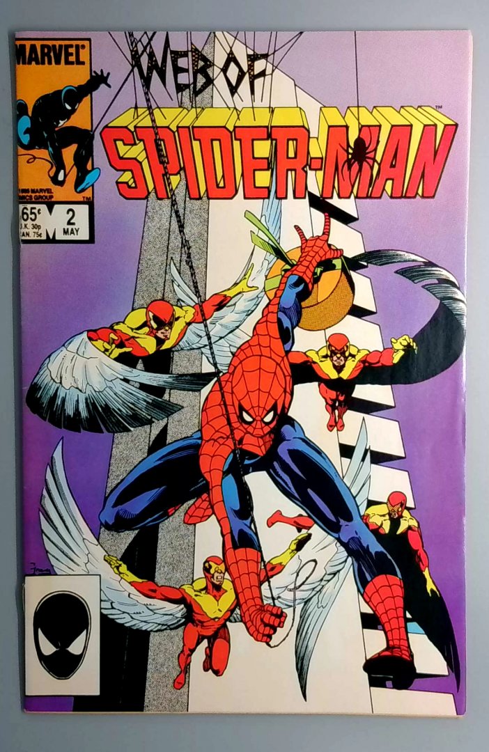 Web of Spider-Man #2 NM- Marvel 1985