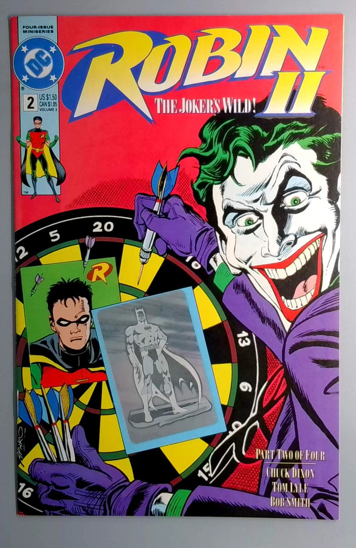 Robin II: Jokers Wild #2 NM Robin Vs. Joker Cover DC 1991