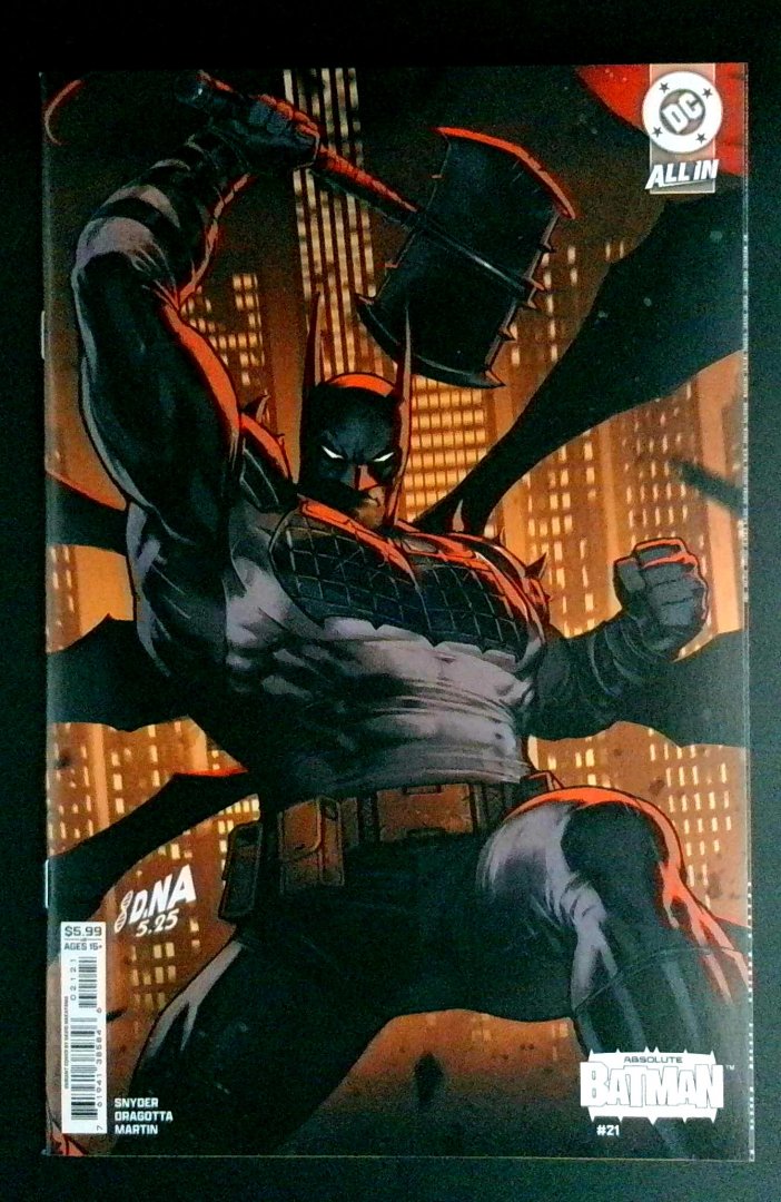 Absolute Batman #21 NM- David Nakayama Connecting Cover DC