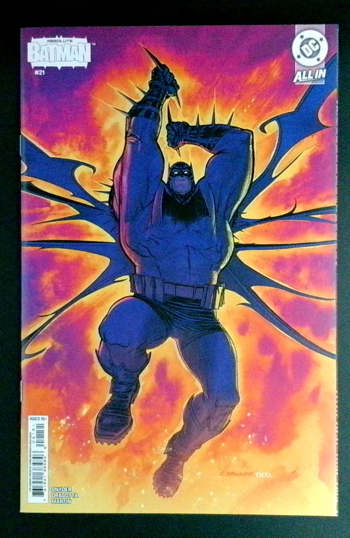 Absolute Batman #21-Ri VF- Chris Brunner DC 2024 (blunted Corner)