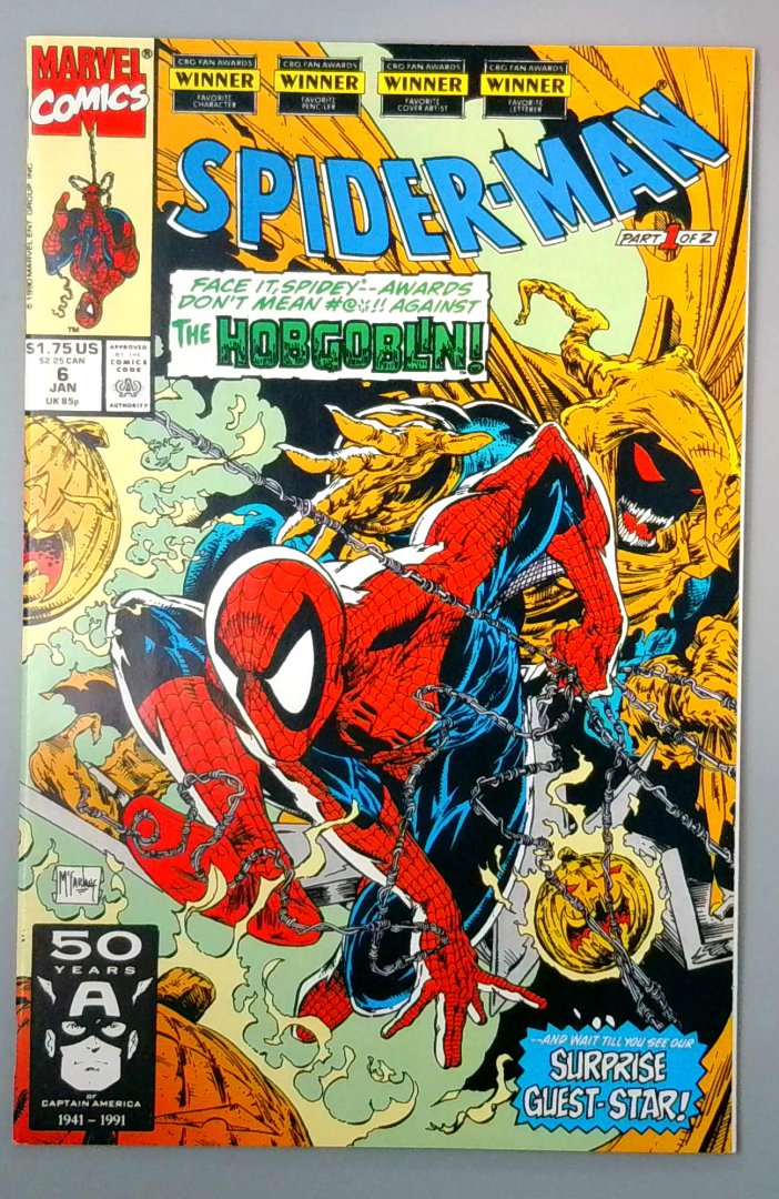 Spider-Man #6 NM Marvel 1991