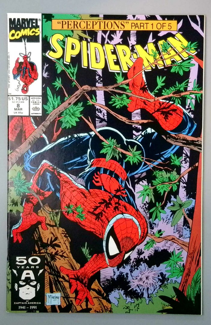 Spider-Man #8 NM Marvel 1991