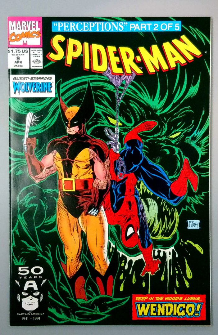 Spider-Man #9 NM Marvel 1991