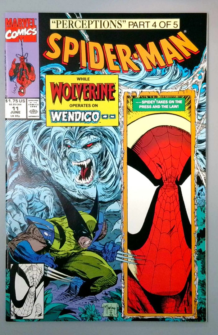 Spider-Man #11 NM Marvel 1991