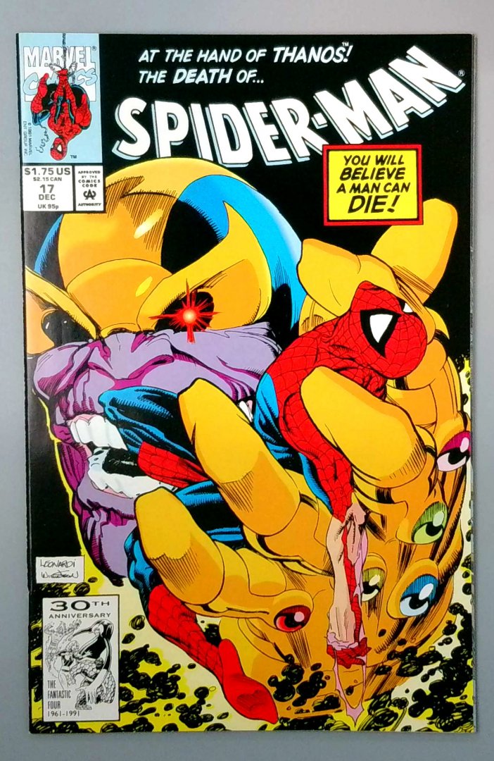 Spider-Man #17 NM Thanos Marvel 1991