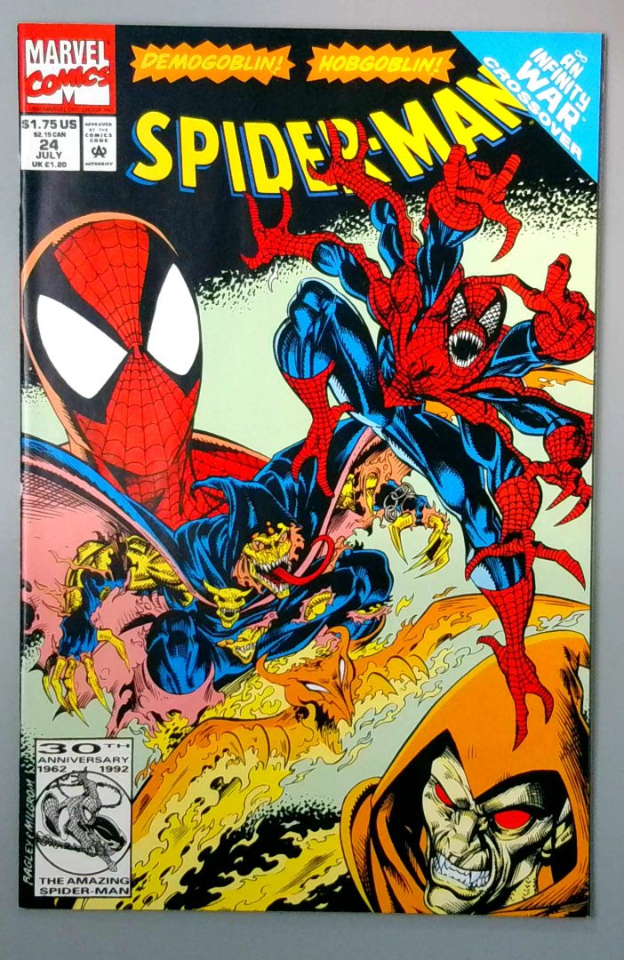 Spider-Man #24 VF/NM Marvel 1992