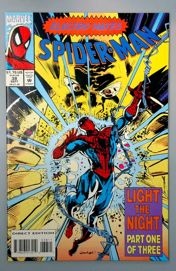 Spider-Man #38 NM- Marvel 1993