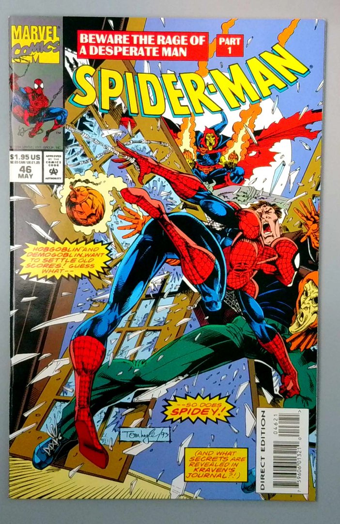 Spider-Man #46 NM Hobgoblin. Standard Edition Marvel 1994