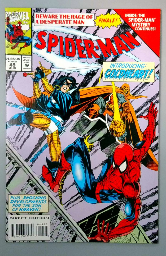 Spider-Man #49 NM 1st Appearance of Coldheart Marvel 1994