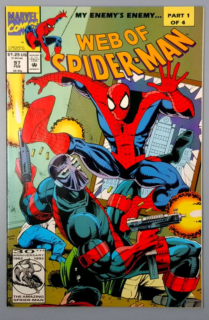 Web of Spider-Man #97 VF/NM 1st Nightwatch MARVEL 1992