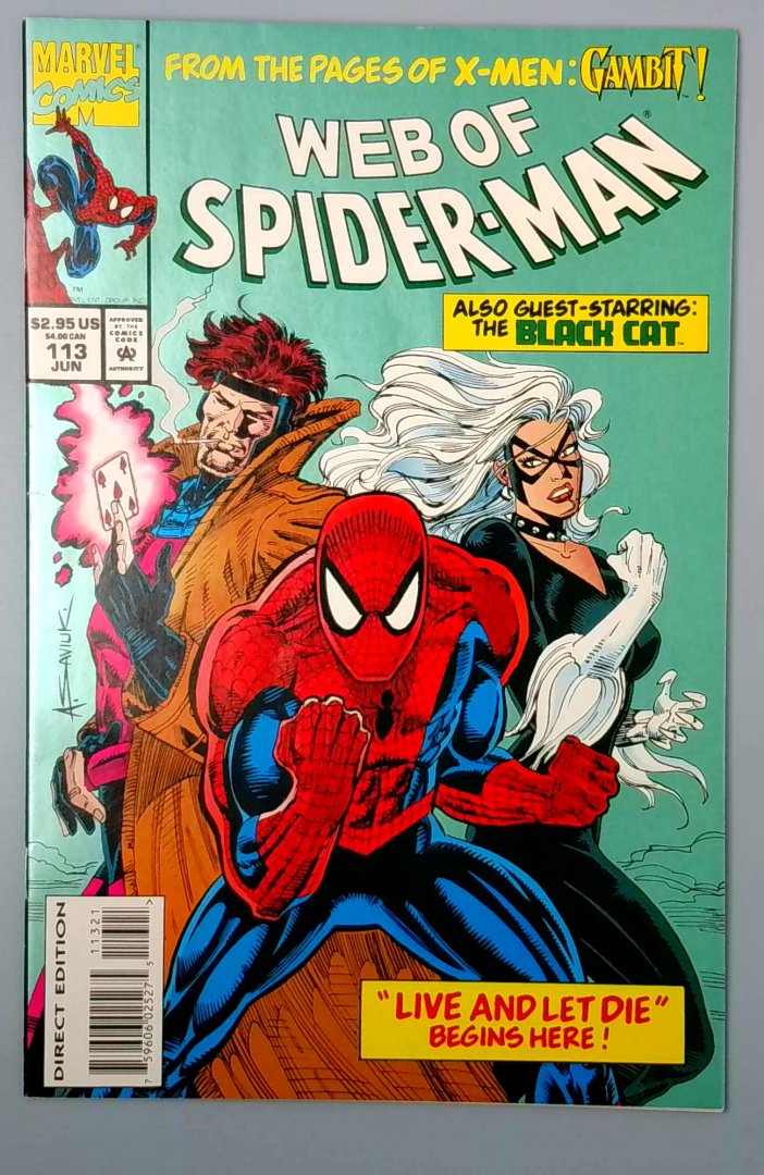Web of Spider-Man #113 VF- MARVEL 1994