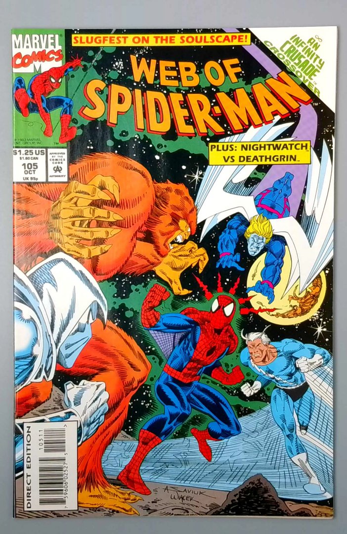 Web of Spider-Man #105 VF/NM Marvel 1993